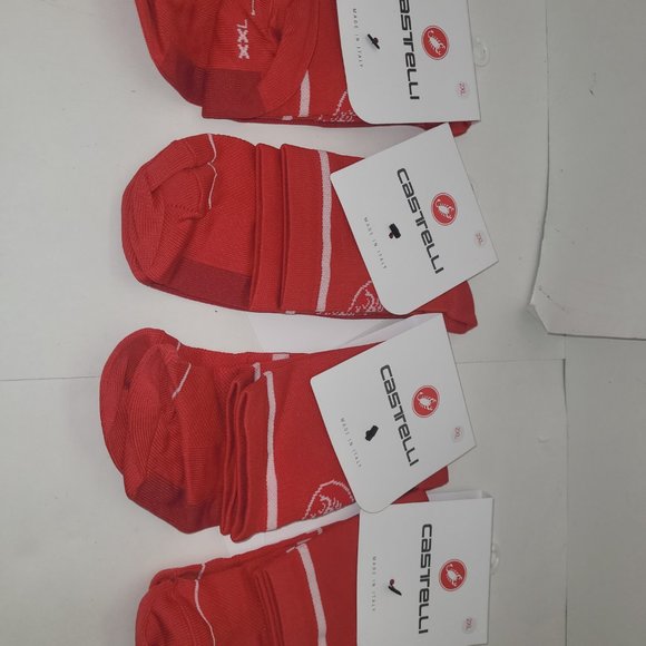 Castelli Entrata 13 Socks Men's 2XL US 11-14 EUR 44-47 Cycling Socks - Picture 4 of 5